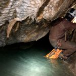 el lago al Bujerín i Cueva d'Alba